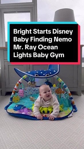 Dive into fun with the Bright Starts Disney Baby Finding Nemo Mr. Ray Ocean Lights Baby Gym! 🐠🌊 Perfect for little adventurers ready to explore an ocean of sensory delights. ✨🐟 Watch as @Frances Roberts talks you through her favourite features.. 🥰 Product code: 160608 #thebabyroomatsmyths #smythstoys #baby #babyinsta #parent #parenting #parentlife #DisneyBaby #FindingNemo #BabyGym #BrightStarts #SensoryPlay #BabyEssentials #UnderTheSea