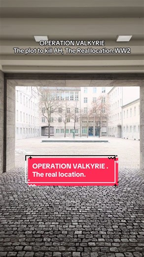 OPERATION VALKYRIE. The plot to overthrow a man whose name i can’t mention. It’s been famously dramatised in the Tom Cruise movie. Many people resisted and many people tried to rid the world of evil . Sadly they failed . This is the real life location where Claus von Stauffenberg and the other conspirators were arrested and met their end. If they had succeded, WW2 would have ended a year sooner. Saving potentially millions of lives . Filmed in Berlin at the German resistance museum. People tried