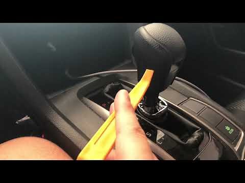How to Remove a 10th Gen Honda Civic automatic Gear Shift Knob
