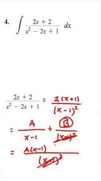 4.1 Partial Fractions: REPEATED Linear Factors PART 1