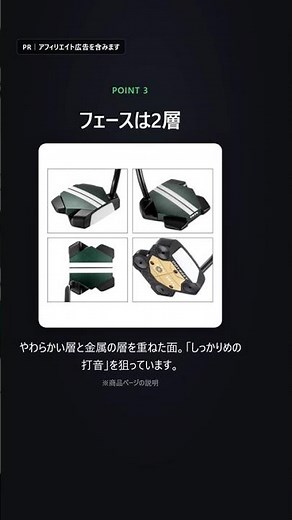 オデッセイ タートルパター｜まっすぐ引けない人へ