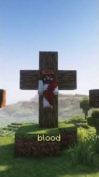 God gave me a analogy though a game? 😱✝️ #god #minecraft #jesus