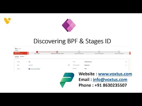 Business Process Flows & Stage IDs