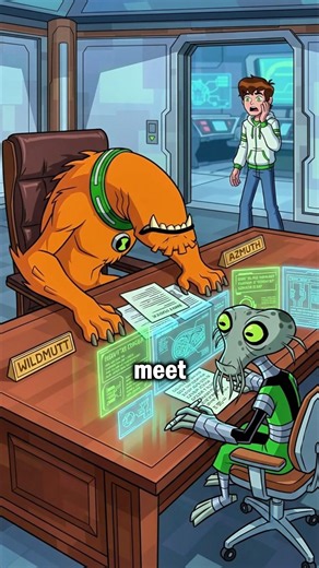 Why Omnitrix can't translate the Wildmutt? #ben10 #wildmutt