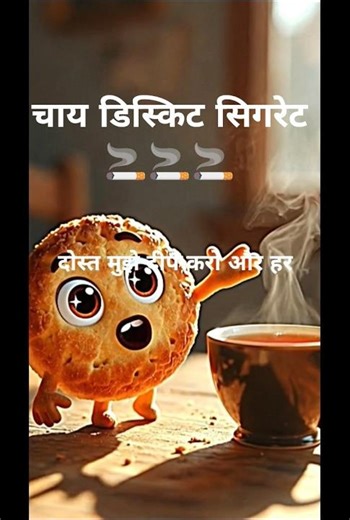 Chai, Biscuit aur Cigarette – Har Cheez Ki Apni Kahani ☕🍪🚬 #trending #viral #shortvideo #shorts