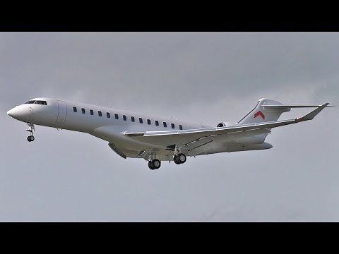 ✈ Bombardier Global 7500 N212WQ Arrival & Departure from London Southend Airport!