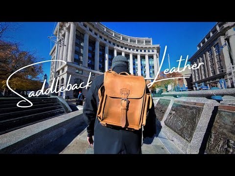 Craftsmanship at Its Best!! Saddleback Leather Tank V2 Backpack