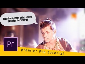 How to use Flashback effect premiere pro || Flashback effect premiere pro tutorial