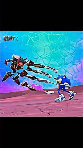 Sonic's EPIC Robot Battle 🤖⚡ | Sonic Prime | #edit #sonicprime #shorts #sonic