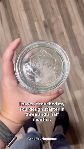 Shari | Sourdough Gardening & Canning Mentor on Instagram: "Are you shocked?! (Part 2) One feed and I’m back to baking! Now this initial feeding after three and a half months is critical! First of all my great grandfather didn’t teach us to feed based upon ratios. But if you’re a ratio person this feed will look like a 1:5:5 or 1:10:10 (starter:water:flour) Second, you need to know on a large feeding like in showing you in the video you cannot expect your starter to become active in 4 hours. It’