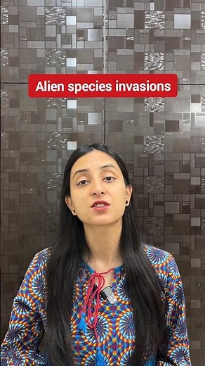 Alien species invasions | Biodiversity and Conservation #shorts #neet #biology #class12 #study