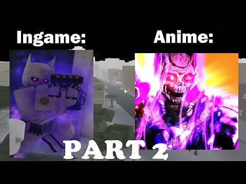 [YBA] Shiny stands in YBA and their Reference Part 2