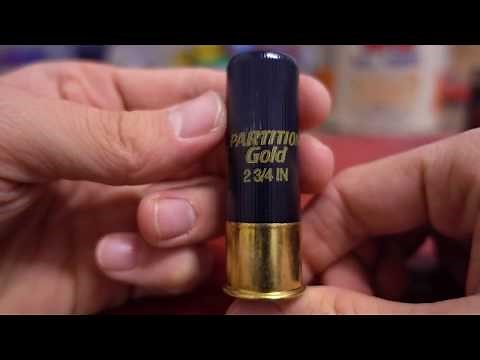 Winchester Partition Gold Sabot Slug Analysis