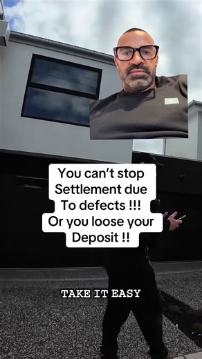 You can’t stop settlement because of defects.” I’ve lived this firsthand. No matter how bad the defects are, settlement still goes through. The bank doesn’t care, the contract doesn’t pause, and the keys still change hands. Defects are dealt with after settlement — through the builder, warranties, or legal channels — not as a reason to hold everything up. This is why buyers need to understand the system, not just the dream. Know what you’re signing, know your rights, and don’t get blindsided at 