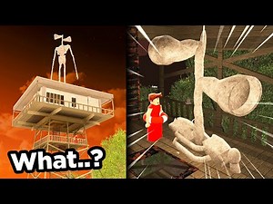 Roblox Siren Head GLITCHES.. (Cult Of The Cryptids)