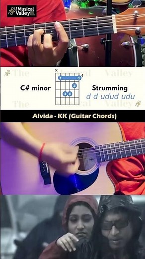 Alvida | KK | Guitar Chords | The Musical Valley