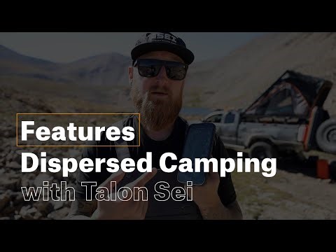 Finding Dispersed Camping Spots with Talon Sei | onX Offroad Features