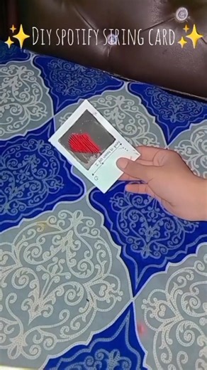 Diy Spotify string card #craftideas #youtubeshorts #shorts #diy #viral