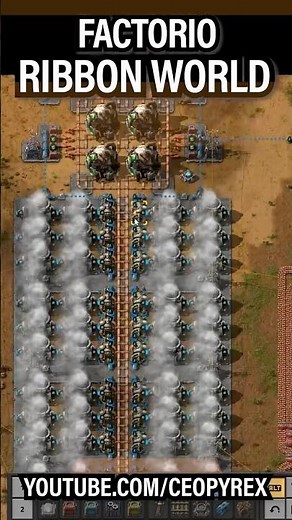 Factorio Space Age: Using SPACE TECH to Power the RIBBON MEGABASE