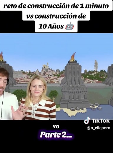 Reto de Construcción de 1 Minuto a 10 Años en Minecraft