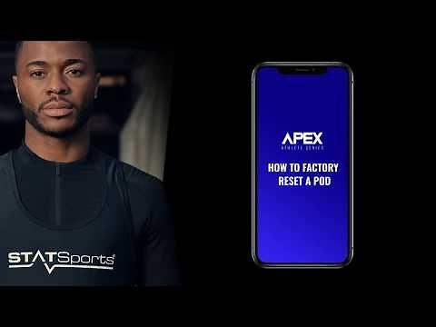 APEX ATHLETE SERIES: How To Factory Reset Your Pod