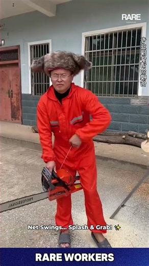 Who Knew Starting A Chainsaw Could Be THIS Satisfying?! 🚀