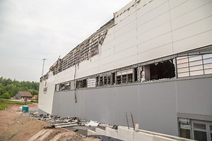 Nach Brand bei Tortenhersteller: Teilabriss bei Pfalzgraf kommt voran