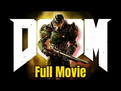 DOOM (2016) - All Cutscenes + All Bosses (Full Movie)