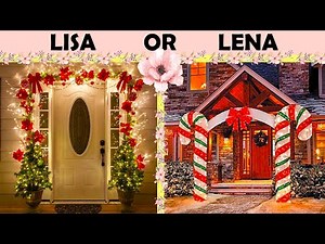 LISA OR LENA 🎄 Christmas Choices 🎅🏻 (Fashion, Room Decor, Ambience, etc)