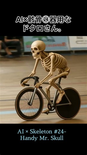 AI×骸骨㉔器用なドクロさん/AI × Skeleton #24 Handy Mr Skull