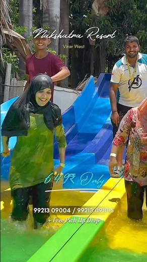 649₹ Family Resort in Virar😍 | Nakshatra Resort Virar Waterpark Best Resort in Virar for Couples