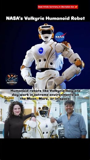 NASA Robot? 😯🤯😯 #antarikshtoday #astronomy #nasa #space #moon #esa #robot #tech #universe #space