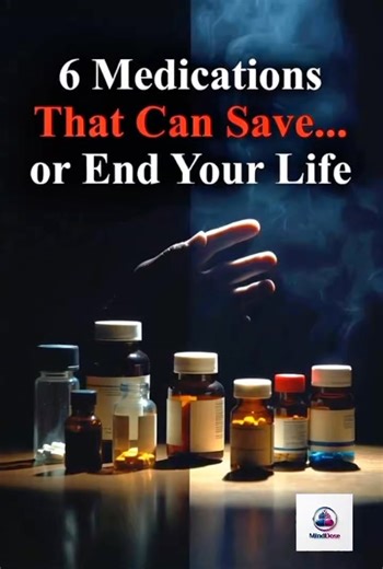Are you or a loved one taking Warfarin, Insulin, or Digoxin? Stop scrolling and watch this. 🛑 ​Millions of people rely on these medications every day, but a simple mistake in dosage or timing can turn a life-saver into a life-threat. ​In this quick breakdown by MindDose, we reveal the hidden risks of: 1️⃣ Warfarin (Bleeding risks) 2️⃣ Digoxin (Heart toxicity) 3️⃣ Methotrexate (Dosing errors) 4️⃣ Morphine (Respiratory danger) 5️⃣ Insulin (Hypoglycemia) 6️⃣ Benzodiazepines (Addiction risks) ​💡 D