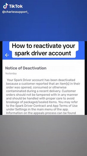 Reactivate Your Spark Driver Account Easily