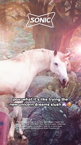 A little mystery & whole lotta dreamy. ✨ Enjoy the NEW Unicorn Dreams Slush for a limited time only. For a limited time only. | Sonic Drive-In | Facebook