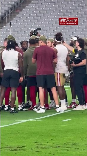 George Kittle breaks down the pregame huddle 👏 | NBC Sports Bay Area