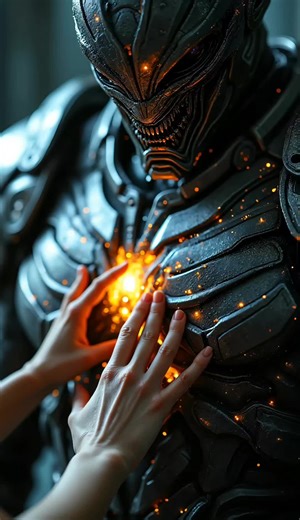She Barely Touched Him | His Armor Shattered | Epic HFY & Sci-fi Short Story #scifi #hfy #writingprompts #writingpromptsdaily #reddit