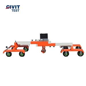 [Hot Item] Asphalt Pavement Continuous Eight Wheels Roughness Flatness Level Testing Machine