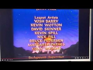 Aladdin End Credits 1994/2002