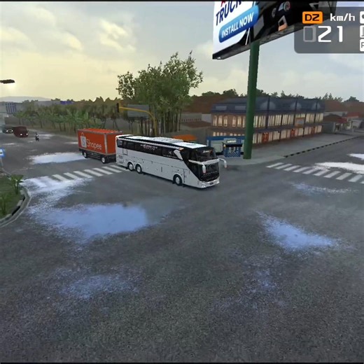 9600 Volvo bus 108%New update on setting 💯🔥