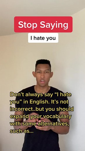 1M views · 10K reactions | Do you know any other synonyms for “I hate you”❓樂Note that generally speaking, English synonyms are NOT always perfectly interchangeable‼️ Always consider the context given‼️ Follow to immerse yourself in English every day‼️ ..............#englishvocabulary #ingles #englishlearning #englishteacher #inglês #английский #englishcourse #englishtips | ARC English | Facebook