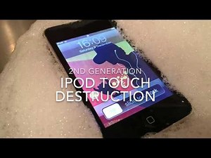 iPod Touch 2nd Generation Destruction