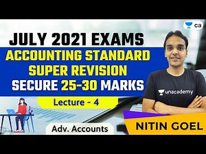 L4: Accounting Standards Super Revision | AS 4 & AS 5 | CA Intermediate | Nitin Goel