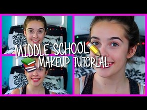 Middle School Makeup Tutorial for 6th, 7th and 8th Graders!