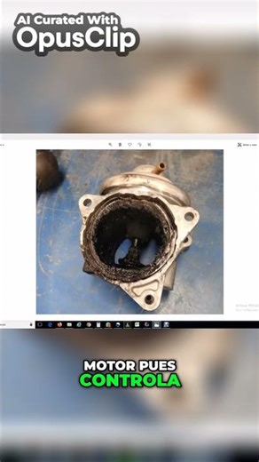 La suciedad en las válvulas EGR. ¡Un problema común en los sistemas de escape!. #egr_valve #tutorial