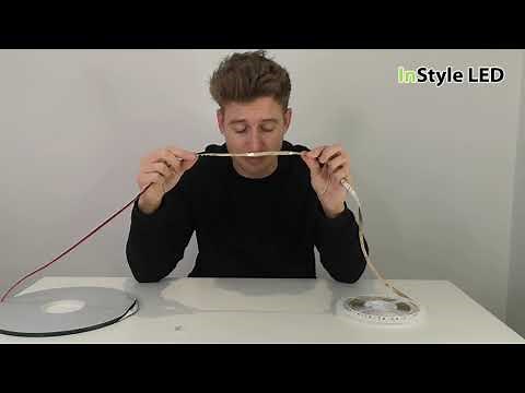 How to stop my LED strip lights from falling down? - Installation advice