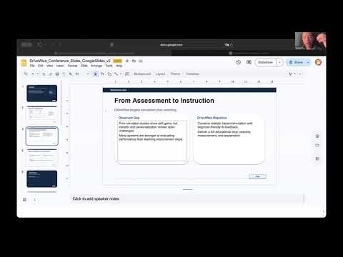 An Intelligent Driving Simulation System to Improve Hazard Response Training using Unity, Logitech