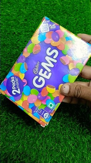 🍫 Cadbury Gems Box Opening 😍 | Colorful Chocolate Surprise