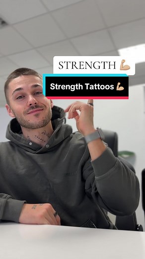 Strength Tattoos Ideas for Men