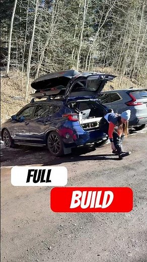 Subaru Camper Adventure Rig Build